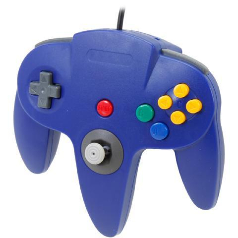 Nintendo 64 Controller Blue AKA Blue N64 Controller